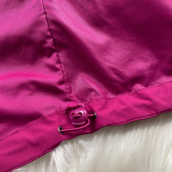 Champion Women's Fuchsia Rain Jacket Size Small - Picture 13 of 15